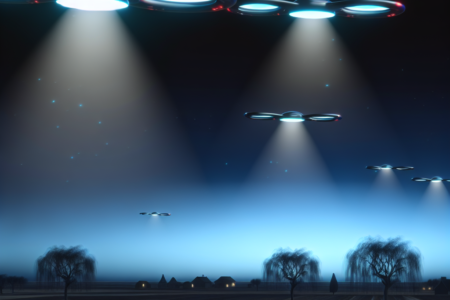 Mysterious Drone Sightings Fueling Speculations and Conspiracy Theories Online